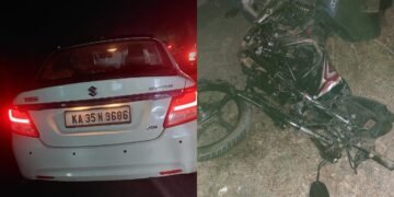 ಬೈಕ್-ಕಾರು ನಡುವೆ ಭೀಕರ ಅ*ಘಾತ | ಮೂವರು ಬೈಕ್ ಸವಾರರು ದುರ್ಮ*ಣ
