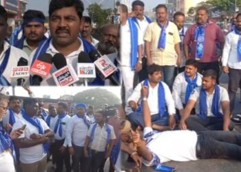 ದಾವಣಗೆರೆಯಲ್ಲಿ ಬೆಳ್ಳಂಬೆಳಗ್ಗೆ ಬೀದಿಗಿಳಿದ ದಲಿತ ಸಂಘಟನೆಗಳು | ಒಳ‌ಮೀಸಲಾತಿ ಜಾರಿಗಾಗಿ ಸ್ವಯಂ ಪ್ರೇರಿತ ಬಂದ್‌ಗೆ ಕರೆ