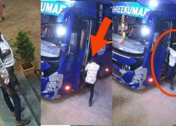 ಕಣ್ಮುಚ್ಚಿ ಬಿಡುವಷ್ಟರಲ್ಲಿ ಚಿನ್ನಾಭರಣವಿದ್ದ ಬ್ಯಾಗ್‌ನ್ನೇ ಹೊತ್ತೊಯ್ದ ಖದೀಮ!