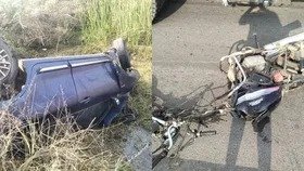 ದೇವನಹಳ್ಳಿಯಲ್ಲಿ ಭೀಕರ ಅಪಘಾತ.. ಬೈಕ್ ಸವಾರ ಬಲಿ