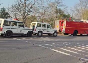 LPG ಅಭಾವದ ನಡುವೆಯೇ ರಾಷ್ಟ್ರೀಯ ಹೆದ್ದಾರಿಯಲ್ಲಿ ಗ್ಯಾಸ್ ಸೋರಿಕೆ