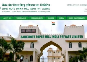 ಬ್ಯಾಂಕ್ ನೋಟ್ ಪೇಪರ್ ಮಿಲ್ ಇಂಡಿಯಾ ಸಂಸ್ಥೆಯಲ್ಲಿ 2 ಹುದ್ದೆಗಳ ನೇಮಕ : 52 ಸಾವಿರ ರೂ. ಸಂಬಳ