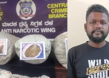 ತರಕಾರಿ ರೀತಿಯಲ್ಲಿ ಗಾಂಜಾ ಮಾರಾಟ ಮಾಡ್ತಿದ್ದ ಆರೋಪಿ ಲಾಕ್‌