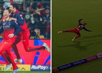 ಫಿಲ್ ಸಾಲ್ಟ್ ಅಬ್ಬರ : ಹಕ್ಕಿಯಂತೆ ಕ್ಯಾಚ್ ಹಿಡಿದು ಇಶಾನ್ ಕಿಶನ್ ವಿಕೆಟ್ ಪಡೆದ ಆಟಗಾರನಿಗೆ ಮೆಚ್ಚುಗೆ