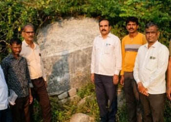 ಗಂಗಾವತಿಯಲ್ಲಿ ಕೃಷ್ಣದೇವರಾಯನ ಕಾಲದ ಶಿಲಾಶಾಸನ ಪತ್ತೆ
