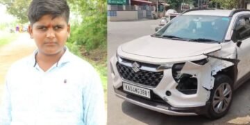 ರಸ್ತೆ ದಾಟುವ ವೇಳೆ ಕಾರು ಡಿಕ್ಕಿ – SSLC ಪರೀಕ್ಷೆ ಮುಗಿಸಿ ಬರುತ್ತಿದ್ದ ವಿದ್ಯಾರ್ಥಿ ಸಾವು!
