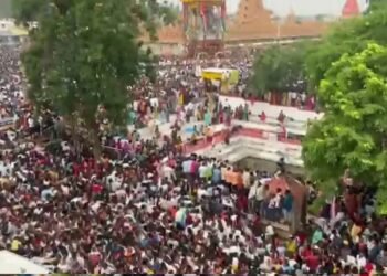 ನಂಜನಗೂಡು ರಥೋತ್ಸವದಲ್ಲಿ ಕಾಲ್ತುಳಿತ – ತಂದೆ, ಮಗನ ಸ್ಥಿತಿ ಚಿಂತಾಜನಕ