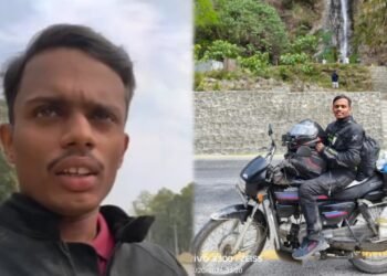 ಹೀರೋ ಸ್ಪ್ಲೆಂಡರ್ನಲ್ಲಿ ನೇಪಾಳಕ್ಕೆ ಪ್ರಯಾಣಿಸಿದ ಉಡುಪಿಯ ಯುವಕ