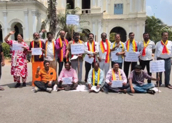 ವಿದ್ಯುತ್, ಆಸ್ತಿ, ನೀರಿನ ದರ ಏರಿಕೆ ವಿರುದ್ಧ ಕರ್ನಾಟಕ ಸೇನಾ ಪಡೆಯ ಪ್ರತಿಭಟನೆ