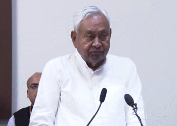 ರಾಜ್ಯಸಭಾ ಸದಸ್ಯರಾಗಿ ಪ್ರಮಾಣವಚನ ಸ್ವೀಕರಿಸಿದ ನಿತೀಶ್‌ ಕುಮಾರ್‌