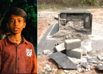 SSLC ವಿದ್ಯಾರ್ಥಿ ಸಂಕೇತ್ ಸಮಾಧಿ ಧ್ವಂಸಗೊಳಿಸಿದ ಕಿಡಿಗೇಡಿಗಳು – ಕೊಲೆ ಬಳಿಕವೂ ನಿಲ್ಲದ ದ್ವೇಷ