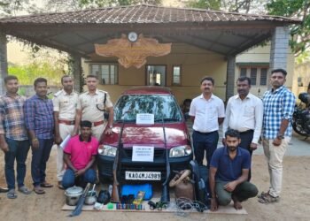 ಕಬಿನಿ ಹಿನ್ನೀರು ಕಾಡಂಚಲ್ಲಿ ವನ್ಯಜೀವಿಗಳನ್ನು ಬೇಟೆಯಾಡುತ್ತಿದ್ದ ಇಬ್ಬರು ಅರೆಸ್ಟ್!