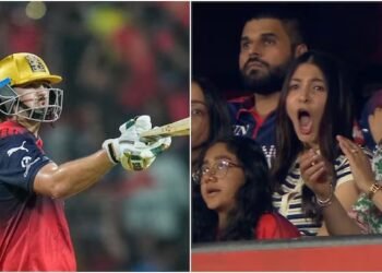 ಐಪಿಎಲ್ 2026 : ಟಿಮ್ ಡೇವಿಡ್ ಸಿಕ್ಸರ್‌ಗಳ ಸುರಿಮಳೆಗೆ ಕೊಹ್ಲಿ, ಅನುಷ್ಕಾ ಬೆರಗು!