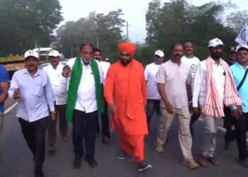 ಹೊಸನಗರ ವಿಧಾನಸಭಾ ಕ್ಷೇತ್ರ ಮರು ಸ್ಥಾಪನೆಗೆ ಆಗ್ರಹಿಸಿ ಬೃಹತ್‌ ಪಾದಯಾತ್ರೆ