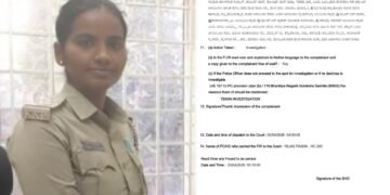 ಕರ್ತವ್ಯ ನಿರತ ಮಹಿಳಾ ಪಿಎಸ್ಐಗೆ ಧಮ್ಕಿ ಹಾಕಿ ಹಲ್ಲೆಗೆ ಯತ್ನ