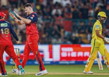 ಚಿನ್ನಸ್ವಾಮಿಯಲ್ಲಿ ಅಬ್ಬರಿಸಿ ಬೊಬ್ಬಿರಿದ ಆರ್‌ಸಿಬಿ – ಸೋತು ಕಂಗಾಲಾದ ಸಿಎಸ್‌ಕೆ