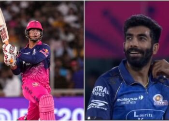 ಬುಮ್ರಾ ಮೊದಲ ಎಸೆತಕ್ಕೆ ಸಿಕ್ಸರ್ ಬಾರಿಸಿದ ಸೂರ್ಯವಂಶಿ : ಯುವ ಬ್ಯಾಟರ್ ಧೈರ್ಯಕ್ಕೆ ಬೆಚ್ಚಿಬಿದ್ದ ಮುಂಬೈ ಇಂಡಿಯನ್ಸ್!