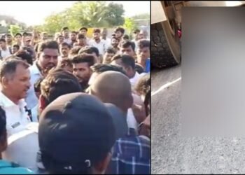 ಬೈಕ್‌ಗೆ ಸಿಮೆಂಟ್ ಮಿಕ್ಸರ್ ಟ್ಯಾಂಕರ್ ಡಿಕ್ಕಿ – ತಂದೆ, ಮಗಳು ಸ್ಥಳದಲ್ಲೇ ಸಾವು!