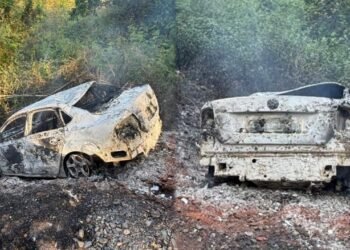 ಆಕಸ್ಮಿಕ ಬೆಂಕಿ.. ಕಾರಿನೊಂದಿಗೆ ಚಾಲಕನೂ ಸುಟ್ಟು ಕರಕಲು