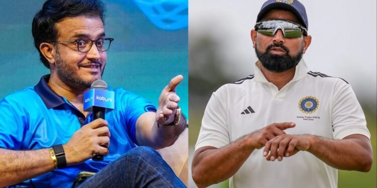 ಶಮಿ ರಾಷ್ಟ್ರೀಯ ತಂಡಕ್ಕೆ ಏಕೆ ಆಯ್ಕೆಯಾಗುತ್ತಿಲ್ಲ? ಟಾಂಗ್ ಕೊಟ್ಟ ಸೌರವ್ ಗಂಗೂಲಿ!