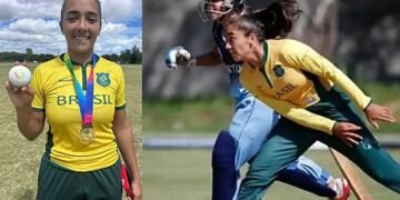 ಕ್ರಿಕೆಟ್ ಲೋಕದಲ್ಲಿ ಬ್ರೆಜಿಲ್ ಬೆಡಗಿಯ ವಿಶ್ವದಾಖಲೆ.. ಕೇವಲ 3 ಓವರ್‌ಗಳಲ್ಲಿ 9 ವಿಕೆಟ್ ಪಡೆದ ಲಾರಾ ಕಾರ್ಡೊಸೊ!