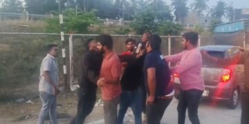 ಗಣಂಗೂರು ಟೋಲ್‌ನಲ್ಲಿ ಸಿಬ್ಬಂದಿಗಳ ಅಟ್ಟಹಾಸ.. ಫಾಸ್ಟ್‌ಟ್ಯಾಗ್‌ನಲ್ಲಿ ಹಣವಿಲ್ಲದ್ದಕ್ಕೆ ಯುವಕನಿಗೆ ಹಿಗ್ಗಾಮುಗ್ಗಾ ಥಳಿತ!