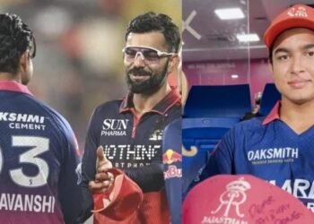 ಆರ್‌ಸಿಬಿ ವಿರುದ್ಧ ರುದ್ರತಾಂಡವವಾಡಿದ 15ರ ಪೋರ – ವಿರಾಟ್ ಕೊಹ್ಲಿ ಅಭಿಮಾನಿಗಳ ಕೆಂಗಣ್ಣಿಗೆ ಗುರಿಯಾದ ವೈಭವ್ ಸೂರ್ಯವಂಶಿ!