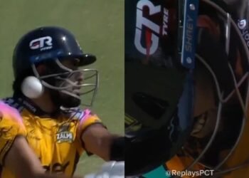 ಪಿಎಸ್ಎಲ್‌ನಲ್ಲಿ ಭೀಕರ ಘಟನೆ : ನಸೀಮ್ ಶಾ ಸಹೋದರನ ಬೌನ್ಸರ್ ಏಟಿಗೆ ಕಂಗಾಲಾದ ಬಾಬರ್ ಅಜಮ್!