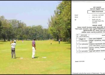 ಬೆಂಗಳೂರು ಗಾಲ್ಫ್ ಕ್ಲಬ್ ಭೂಮಿ ಸರ್ವೆಗೆ ಕಂದಾಯ ಇಲಾಖೆ ಆದೇಶ!