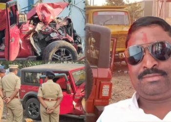 ಥಾರ್‌ಗೆ ಲಾರಿ ಗುದ್ದಿಸಿ ಫೈರಿಂಗ್.. ಗ್ರಾ.ಪಂ ಸದಸ್ಯನ ಬರ್ಬರ ಹತ್ಯೆಗೆ ಬೆಚ್ಚಿಬಿದ್ದ ವಿಜಯಪುರ!