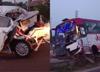 ಬೆಂಗಳೂರು-ಮೈಸೂರು ಹೆದ್ದಾರಿಯಲ್ಲಿ ಭೀಕರ ಅಪಘಾತ!