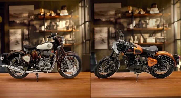 ರಾಯಲ್ ಎನ್‌ಫೀಲ್ಡ್ ಪ್ರೇಮಿಗಳಿಗಾಗಿ ‘ಕ್ಲಾಸಿಕ್ 500’ ಮಿನಿಯೇಚರ್ ಮಾಡೆಲ್ – ಹೊಸ ಬಣ್ಣಗಳಲ್ಲಿ ಬಿಡುಗಡೆಯಾದ ಕಲೆಕ್ಟರ್ಸ್ ಐಟಂ!