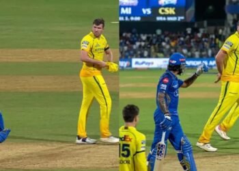 ಮೈದಾನದಲ್ಲೇ ತಿಲಕ್ ವರ್ಮಾ-ಜೇಮಿ ಓವರ್ಟನ್ ನಡುವೆ ಮಾತಿನ ಚಕಮಕಿ.. ವಿಡಿಯೋ ನೋಡಿ!