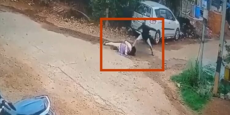 ಮಹಿಳೆ ನೆಲಕ್ಕೆ ಬಿದ್ದರೂ ಬಿಡದೆ ಎಳೆದಾಡಿ ಸರ ಕಸಿಯಲು ಯತ್ನಿಸಿದ ಖದೀಮ.. ಭೀಕರ ದೃಶ್ಯ ಸಿಸಿಟಿವಿಯಲ್ಲಿ ಸೆರೆ!