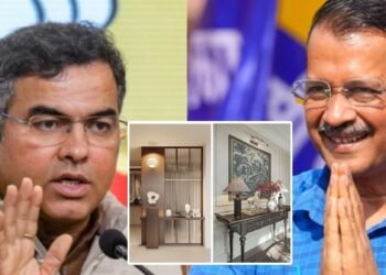 ದೆಹಲಿಯ ‘ರೆಹಮಾನ್ ಡಕಾಯಿತ’ ಕೇಜ್ರಿವಾಲ್ : ‘ಶೀಶ್ ಮಹಲ್ 2’ ಫೋಟೋ ರಿಲೀಸ್ ಮಾಡಿದ ಬಿಜೆಪಿ