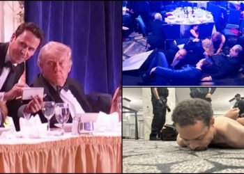 ಶ್ವೇತಭವನದ ಔತಣಕೂಟದಲ್ಲಿ ಗುಂಡಿನ ದಾಳಿ : ಟ್ರಂಪ್ ಸೇಫ್‌, ಶೂಟರ್ ಸೆರೆ!