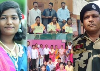 ಸೈನಿಕನ ಮಗಳು ಶಾಲೆಗೆ ಫಸ್ಟ್ : ಹಿರಿಯ ಅಧಿಕಾರಿಗಳಿಂದ ಸನ್ಮಾನ!