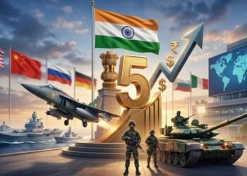 ಜಾಗತಿಕ ರಕ್ಷಣಾ ವೆಚ್ಚ : ವಿಶ್ವದ 5ನೇ ಅತಿದೊಡ್ಡ ರಾಷ್ಟ್ರವಾಗಿ ಹೊರಹೊಮ್ಮಿದ ಭಾರತ.. ಚೀನಾ, ಪಾಕ್ ಪಾಲೆಷ್ಟು?