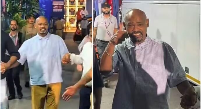 ವಾಂಖೆಡೆಯಲ್ಲಿ ದಿಢೀರ್ ಪ್ರತ್ಯಕ್ಷರಾದ ವಿನೋದ್ ಕಾಂಬ್ಳಿ ; ಆಸ್ಪತ್ರೆ ಸೇರಿದ್ದಾರೆಂಬ ವದಂತಿಗೆ ತೆರೆ!