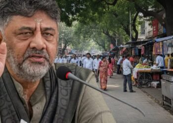 ಇನ್ಮುಂದೆ ಫುಟ್‌ಪಾತ್‌ನಲ್ಲಿ ಯಾರೂ ವ್ಯಾಪಾರ ಮಾಡುವಂತಿಲ್ಲ – ಡಿಸಿಎಂ ಡಿಕೆಶಿ ಖಡಕ್​ ಸೂಚನೆ!