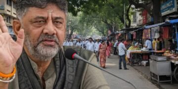ಇನ್ಮುಂದೆ ಫುಟ್‌ಪಾತ್‌ನಲ್ಲಿ ಯಾರೂ ವ್ಯಾಪಾರ ಮಾಡುವಂತಿಲ್ಲ – ಡಿಸಿಎಂ ಡಿಕೆಶಿ ಖಡಕ್​ ಸೂಚನೆ!