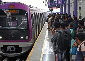 ಪ್ರಯಾಣಿಕರ ಗಮನಕ್ಕೆ.. ಏ.5ರಂದು ಈ ಮಾರ್ಗದಲ್ಲಿ 2 ಗಂಟೆ ಮೆಟ್ರೋ ಸಂಚಾರ ಸ್ಥಗಿತ!