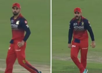 ಗುಜರಾತ್ ವಿರುದ್ಧದ ಪಂದ್ಯದಲ್ಲಿ ಗಿಲ್‌ಗೆ ವಿರಾಟ್ ಕೊಹ್ಲಿ ‘ಫೈರಿ’ ಸೆಂಡ್-ಆಫ್!
