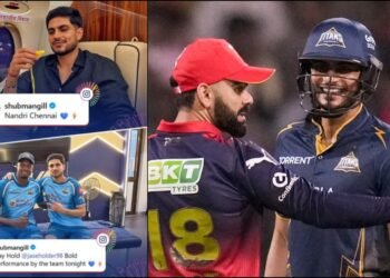 CSK ಬಳಿಕ RCB ಸರದಿ : ‘ಪ್ಲೇ ಹೋಲ್ಡ್’ ಪೋಸ್ಟ್ ಮೂಲಕ ‘ಕೊಹ್ಲಿ’ ಪಡೆ ಕಾಲೆಳೆದ ಗಿಲ್!