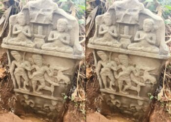 ಉಡುಪಿಯಲ್ಲಿ 4 ಅಡಿ ಎತ್ತರದ ಅಪರೂಪದ ಜಿಂಕೆ ಭೇಟೆಯ ವೀರಗಲ್ಲು ಪತ್ತೆ