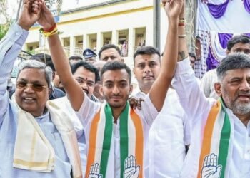 ದಾವಣಗೆರೆ ದಕ್ಷಿಣದಲ್ಲಿ ‘ಕೈ’ ಅಭ್ಯರ್ಥಿ ಸಮರ್ಥ್‌ ಶಾಮನೂರು ಜಯಭೇರಿ!