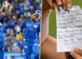 ’15 ವರ್ಷದ ನೋವಿನ ಪಯಣಕ್ಕೆ ಮುಕ್ತಿ’ : ಚೊಚ್ಚಲ IPL ವಿಕೆಟ್ ಪಡೆದು ಭಾವುಕ ಪತ್ರ ಪ್ರದರ್ಶಿಸಿದ ರಘು ಶರ್ಮಾ!