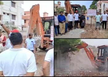 ಬಳ್ಳಾರಿಯಲ್ಲಿ ಬೆಳ್ಳಂಬೆಳಗ್ಗೆ ಜೆಸಿಬಿ ಘರ್ಜನೆ – ಅಬಾಂಡೆಡ್ ಕಟ್ಟಡಗಳು ನೆಲಸಮ!