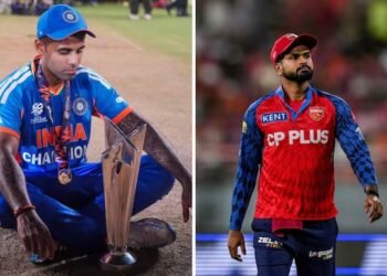 ಟೀಮ್ ಇಂಡಿಯಾ ಟಿ20 ನಾಯಕತ್ವ ಬದಲು : ಸೂರ್ಯಕುಮಾರ್ ಔಟ್.. ಶ್ರೇಯಸ್ ಅಯ್ಯರ್ಗೆ ಪಟ್ಟ?
