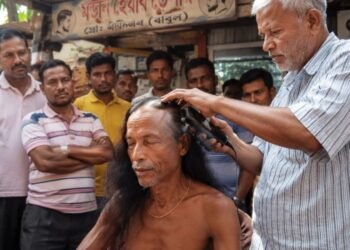 15 ವರ್ಷದ ಬಳಿಕ ಕತ್ತರಿ ಕಂಡ ಕೂದಲು – ಬಂಗಾಳದಲ್ಲಿ ದೀದಿ ಸೋಲುತ್ತಿದ್ದಂತೆ ಶಪಥ ಪೂರೈಸಿದ ಬಿಜೆಪಿಗ!